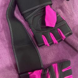 Weight Lifting Gloves For Her (Hot Pink)