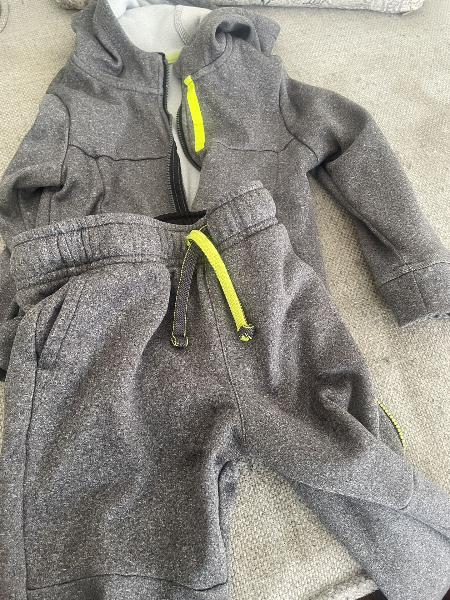 2 piece boy sweatsuit