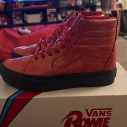 David Bowie Vans Sk8-High Platform 2. Size US Men 5.5 / US Women 7