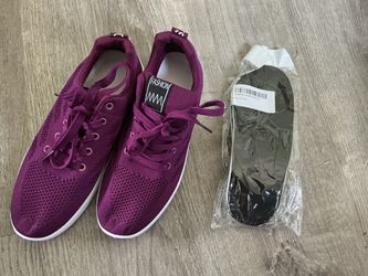 Purple Unisex Gym Shoes Size 44 US size US Men’s Sz 11/11.5 or  Women Size 10 NEW