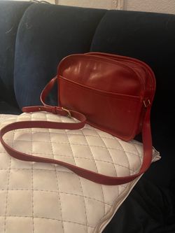 Coach leather bag
