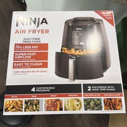 New Ninja Air Fryer 4 qt Capacity model AF101