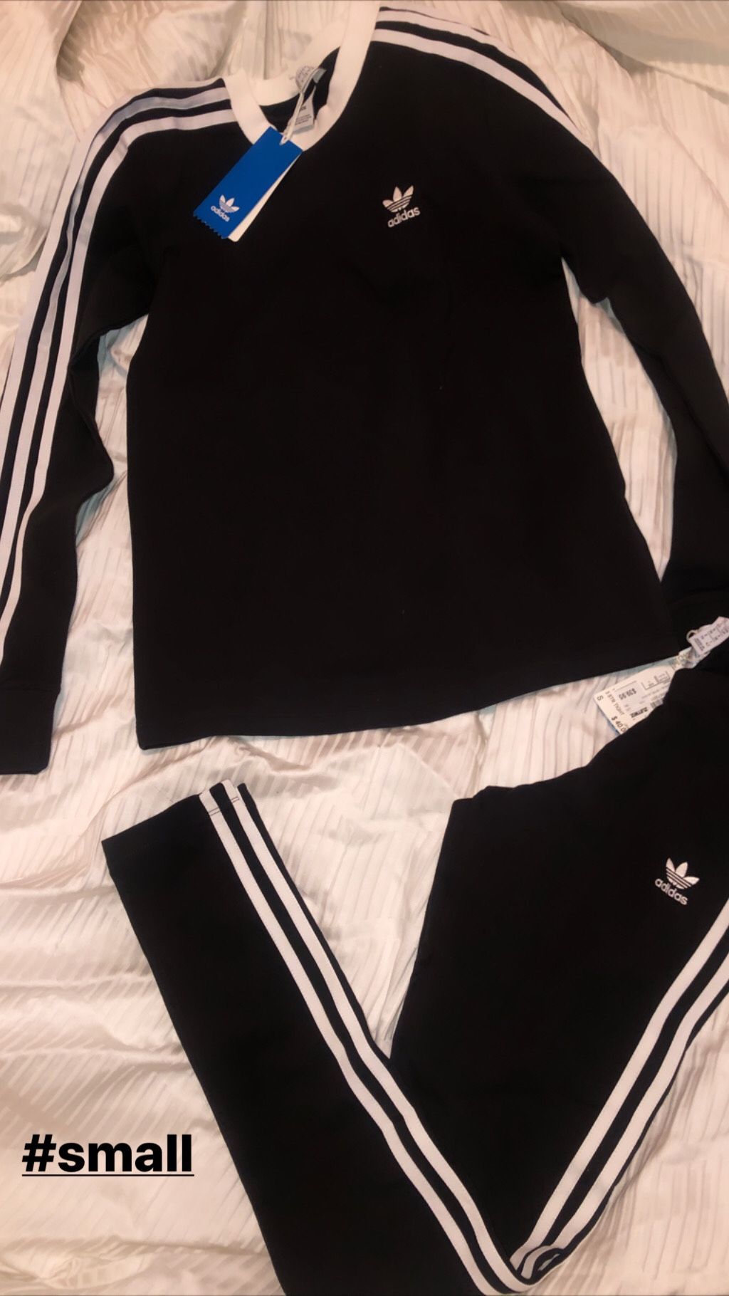 Small women’s adidas outfit