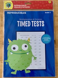Grade 3 Timed Tests Multiplication & division