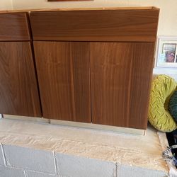 Della Walnut Cabinets