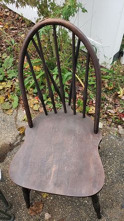Antique wood chair