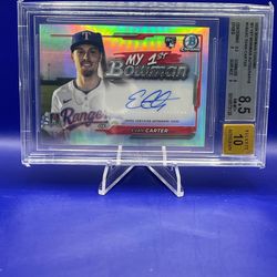 2024 Bowman Chrome Evan Carter Rookie Autograph