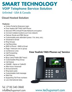 Business VoIP Phone System w/ Phones $18/Month