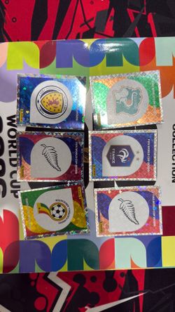 World Cup sticker logos