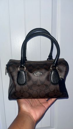 Signature mini bennett coach purse