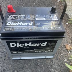 35 agm Platinum Die Hard Battery 