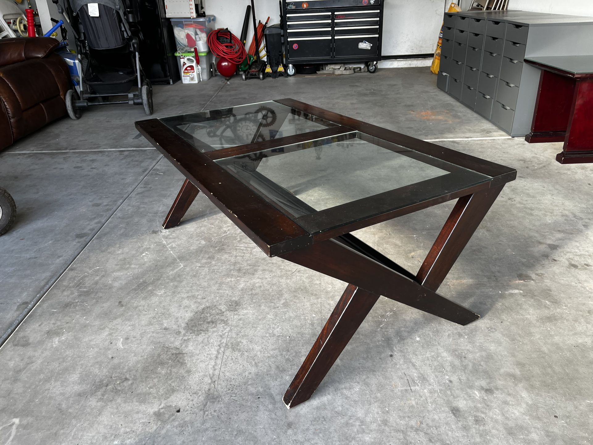 Coffee Table With Glass Top