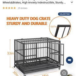 Garvee 48” Heavy Duty Dog Crate