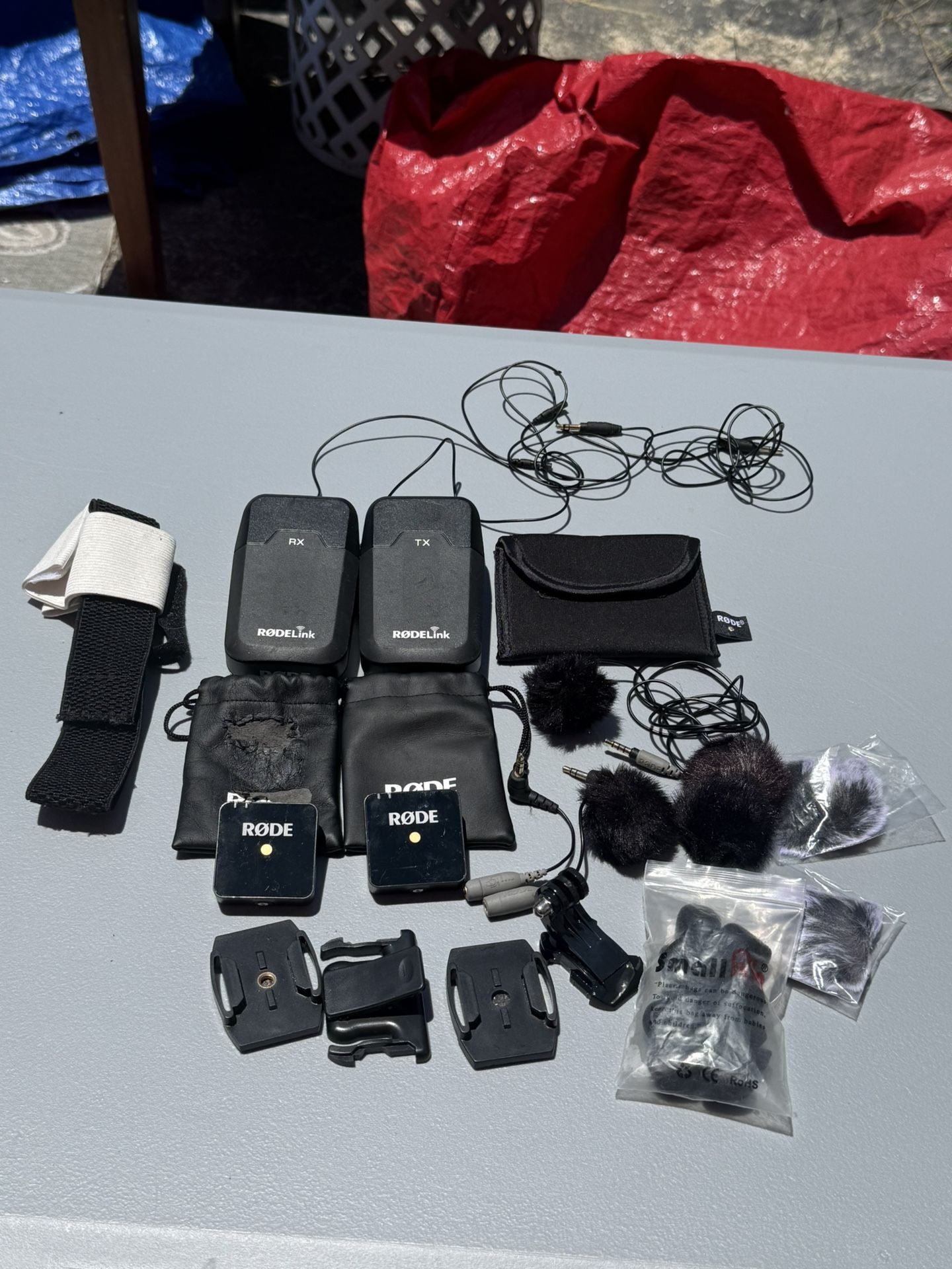 Filmmakers Kit: Wireless Mics Transmitters Receivers Etc