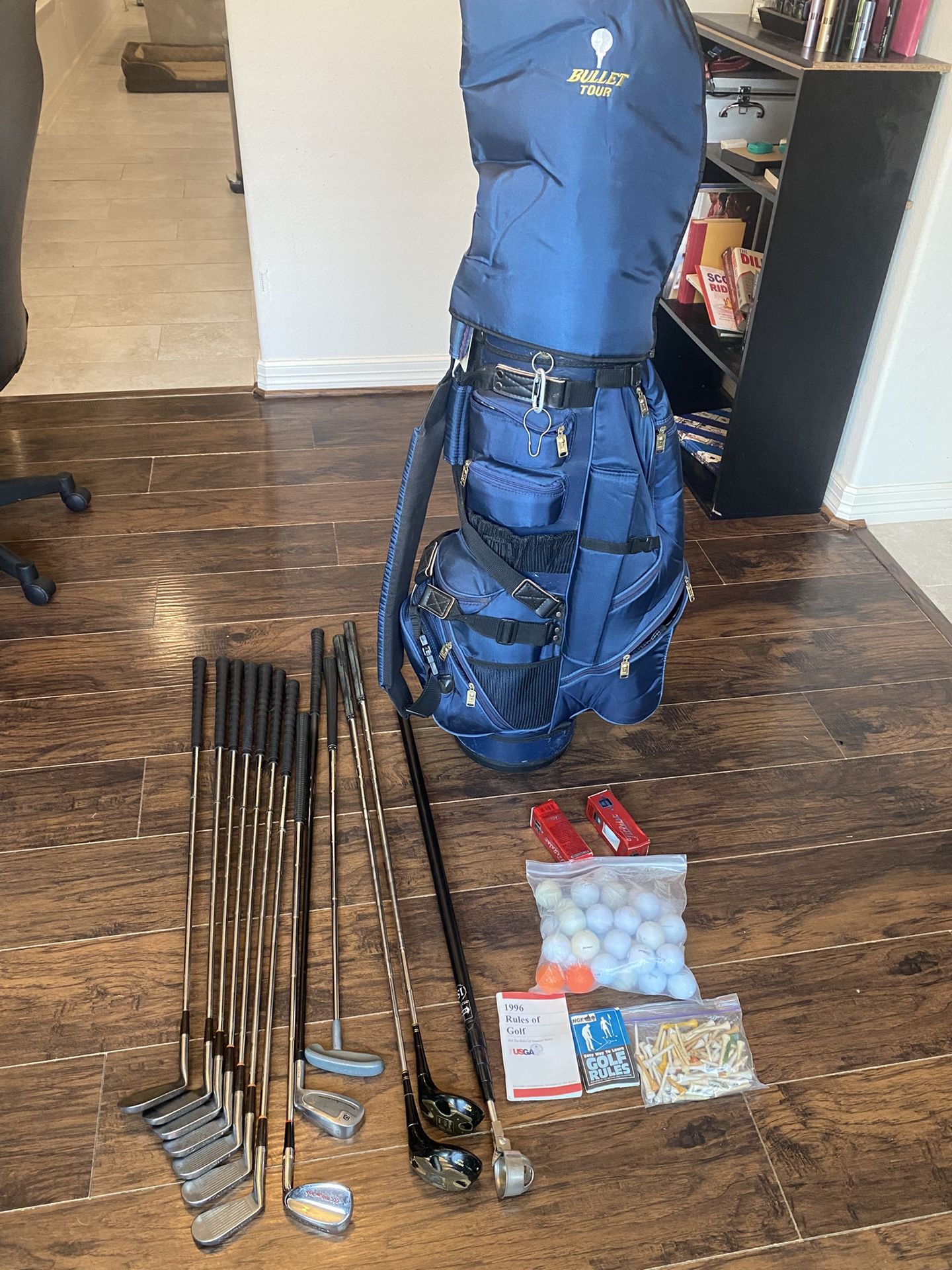 Beginner Golf Set Starter Kit All-in-One Set for Beginners – Clubs, Balls, Bag, Instruction Guides and More! Ready To Play! $135 OBO Cash Only