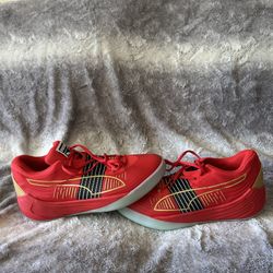 Puma Fusion Nitro High Risk Red Team Gold Size 13 Nwob