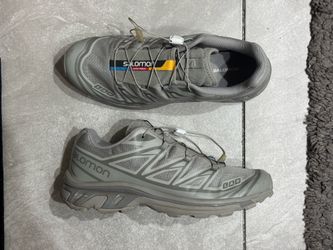 Salomon XT6 Ghost Grey size 12