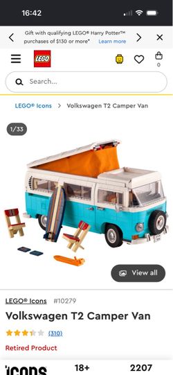 Lego Volkswagen T2 Camper Van