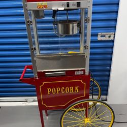 Old Fashion Popcorn Machine 