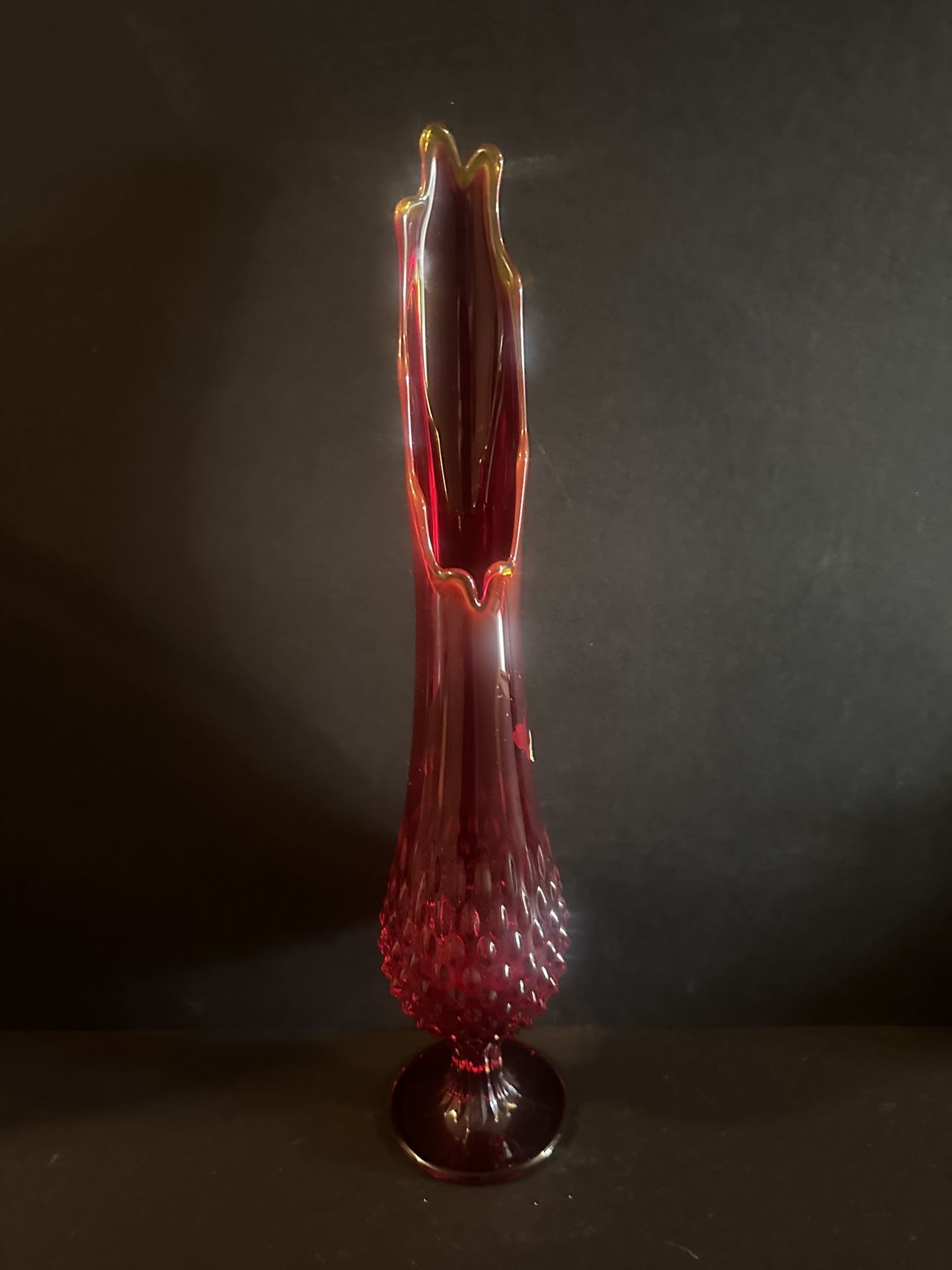 Fenton Hobnail Swung Vase