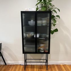 Glass + Metal Cabinet