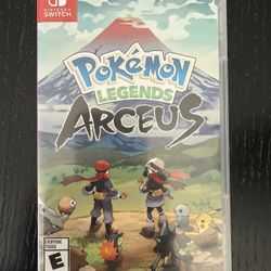 Nintendo switch Pokémon Legends Arceus