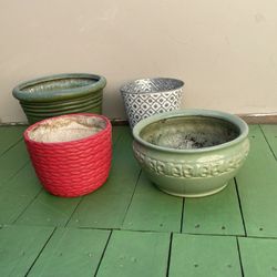 flower pots (together)