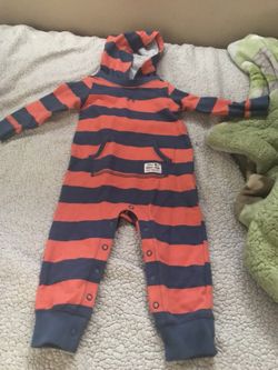 Onesie with a hood