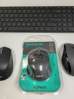 Logitech wireless key board and mouse