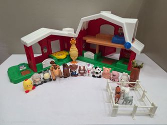 🐮 Fisher-Price Little People Animal Sounds Farm Set