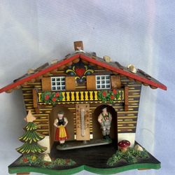 Vintage Toggili German Weather House - Bavarian Folk art