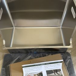 New Stainless Steel Cat Litter Box
