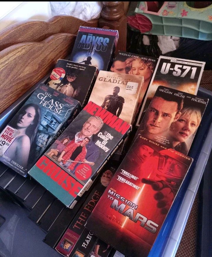 Bundle Lot of VHS Tapes