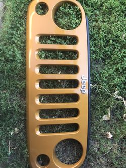 Jeep wrangler grill