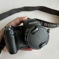 Sony Cyber-shot DSC-H5 7.2MP Digital Camera Excellent Condition Black