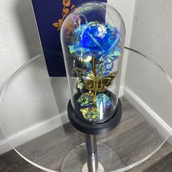 Mother’s Day Light Up Rose Flowers in Glass Dome