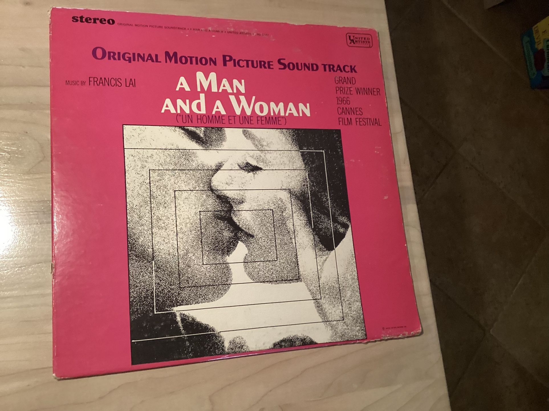 From the original motion picture “a man and a woman”