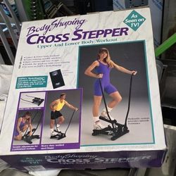 VINTAGE NEW BODY SHAPING CROSS STEPPER
