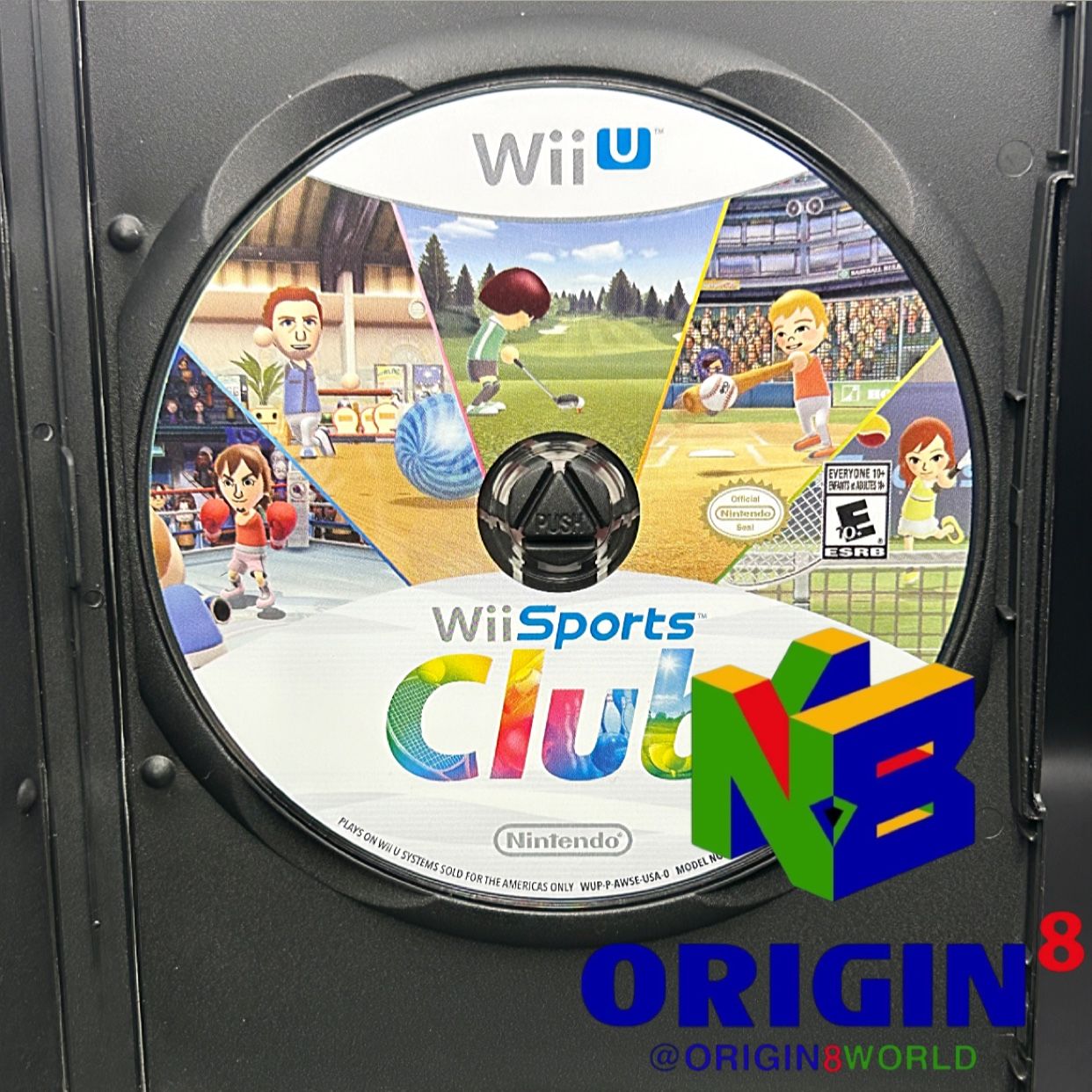 Wii Sports Club (Nintendo Wii U, 2014) Disc Only | Tested Works