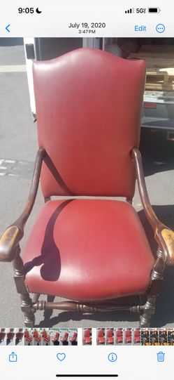 Vintage Leather Chairs. Send Me An Offer