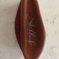 Steve Young 49ers autograph football