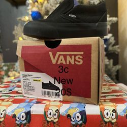 3c Black Vans