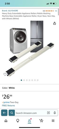 3 “Heavy Duty Extendable Appliance Rollers”