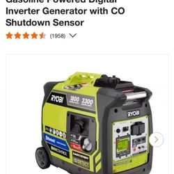 RYOBI 2,300-Watt Recoil Start 