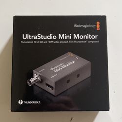 Black Magic Design, Ultra Studio, Mini Monitor Thunderbolt