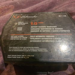 Schumacher 1.5 Amp Battery Charger 