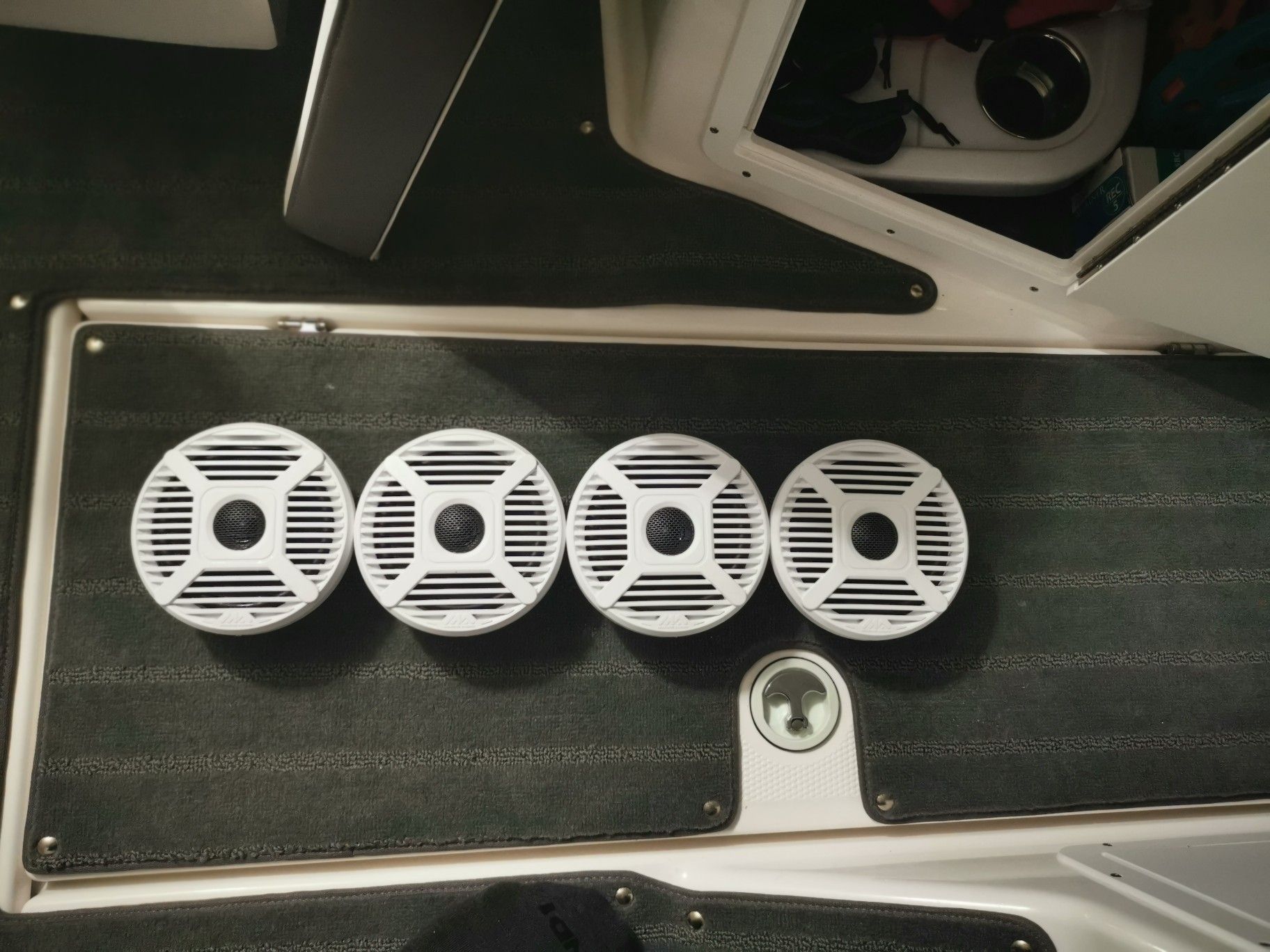 Marine Audio 6.5" 2- way Speakers. Fresh off a 2019 boat. Basically New