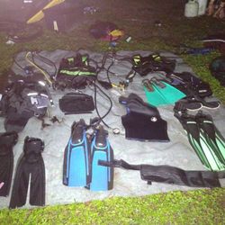 Scuba Gear.     Make Offer Will trade for fishing kayak 