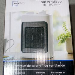 1500W Ceramic Fan-Forced Electric Space