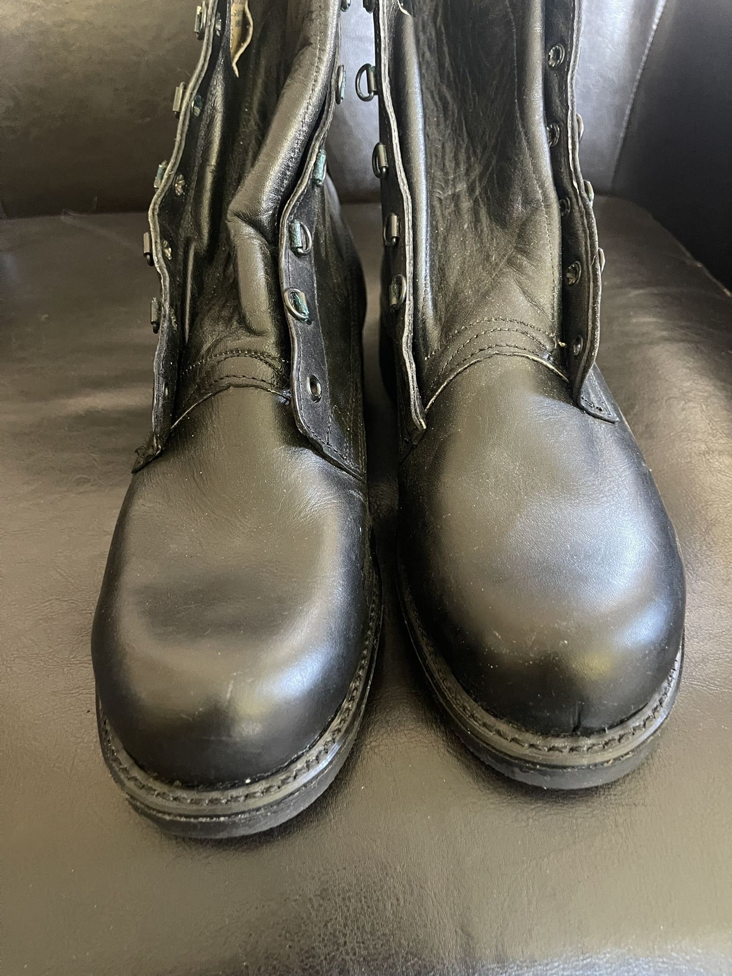 Vintage Military Combat Boots